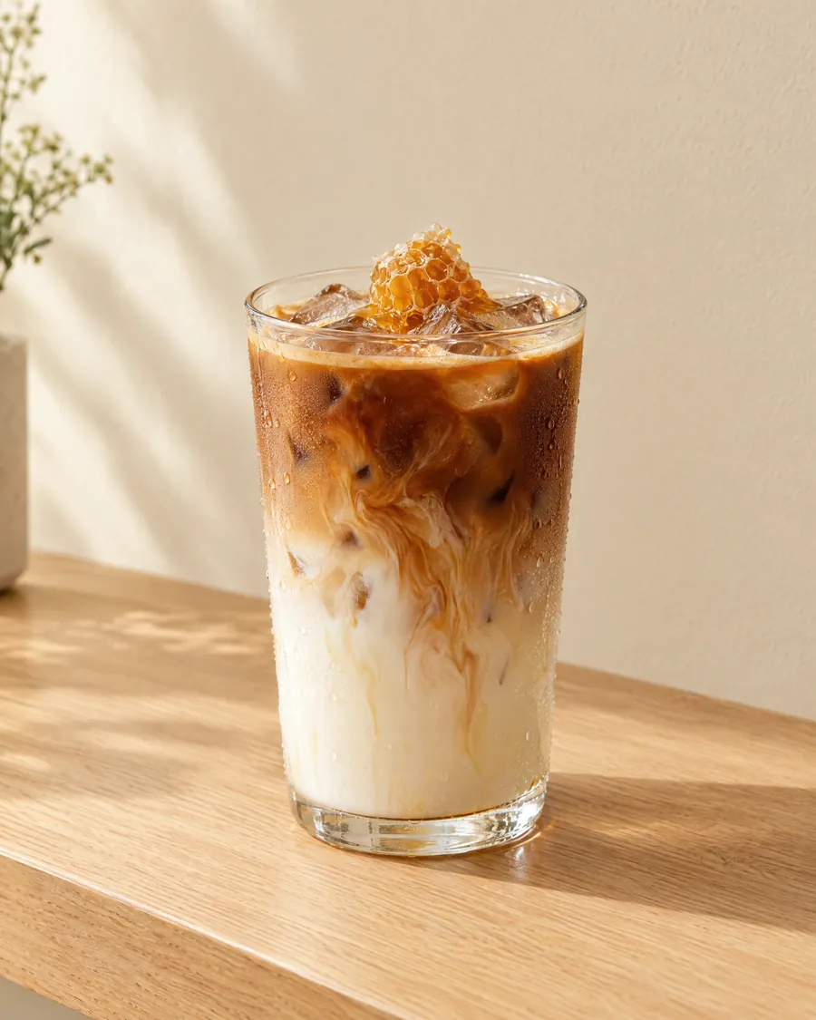 Honeycomb latte from Chapman's Coffee House
